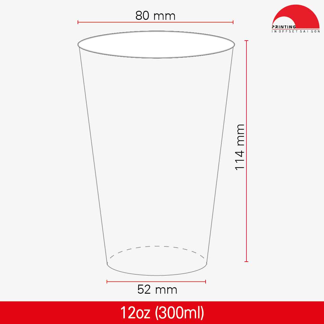 Ly Giấy 12oz - 300 ml