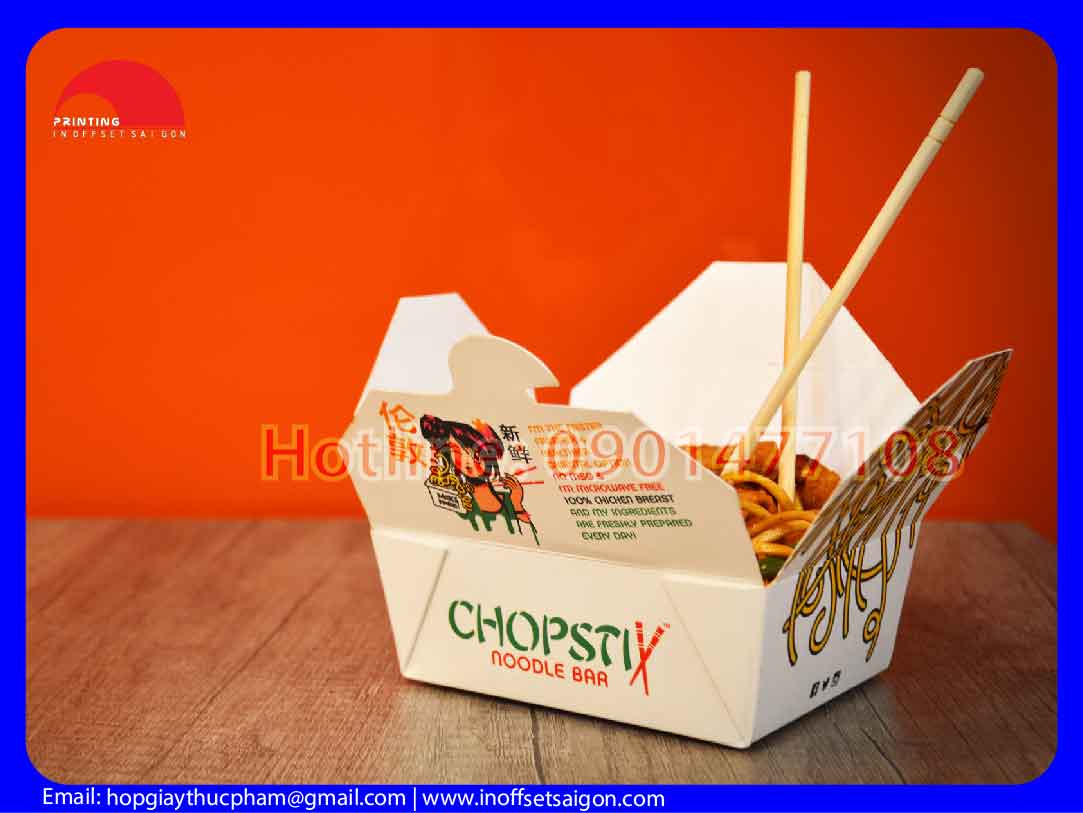 Hộp Giấy Đựng Thức Ăn Nhanh