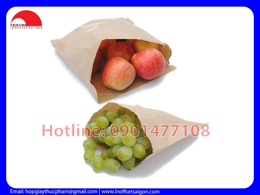 Túi Giấy Đựng Bánh - Túi Giấy In Sẵn