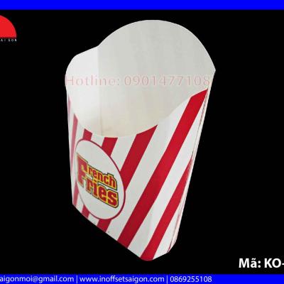 Hộp Giấy Khoai Tây Chiên Takeaway